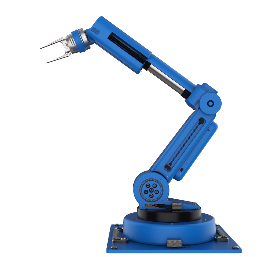 Blue Robotic Arm